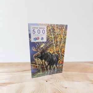 500 Piece Puzzle - Moose - 19” X 13”